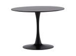 Livetastic , Schwarz , Metall, Holzwerkstoff , rund , 100x74x100 cm ,