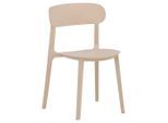 Livetastic , Beige , Holz, Kunststoff , 50x78.5x52 cm , Esszimmer, Esszimmerstühle, Stuhlsets Esszimmer