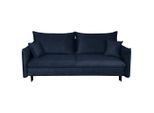 Mid.you , Blau , Textil , Füllung: Polyurethan (PUR),Polyurethan (Pur) , 216x96x102 cm , Made in EU , Liegefunktion ,