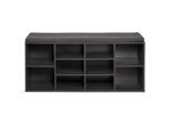 Kesper , Grau , Holzwerkstoff , 6 Fächer , 103.5x48x29.5 cm , FSC ,