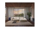 Mid.you , Creme , Textil , Ottomane rechts, L-Form , 304x200 cm , Made in EU ,