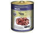 PREMIERE Meati Nassfutter Hund, Adult, Rentier 24x800 g
