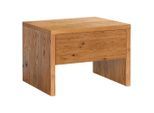 Hasena Nachttisch , Wildeiche , Holz , Wildeiche , massiv , 1 Schublade(n) Schubladen , 48x35x40 cm , Schlafzimmer, Nachttische