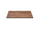 Xora Waschtisch-Abdeckplatte Xora 374, Schwarz, Eiche, Holzwerkstoff, eckig, 44.5x1.6x73 cm, Made in Germany, Badezimmer, Badezimmerschränke, Waschbeckenunterschränke