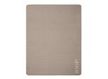 Joop! Wohndecke Touch, Sand, Textil, Streifen, 220x240 cm, Wohntextilien, Decken, Kuscheldecken