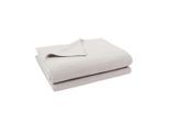 Zoeppritz Fleecedecke Smoothy, Greige, Textil, Uni, 140x190 cm, Kettelrand, Wohntextilien, Decken, Fleecedecken