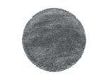 Ayyildiz Hochflorteppich Fluffy 3500 Lightgrey, Hellgrau, Textil, Uni, rund, Oeko-Tex® Standard 100, für Fußbodenheizung geeignet, schmutzabweisend, Hausstauballergiker lichtunempfindlich, antistatisch, pflegeleicht, strapazierfähig, leicht zusammenrollbar, Teppiche & Böden, Teppiche, Hochflorteppiche & Shaggys