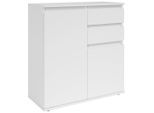 Boxxx Kommode Brest, Weiß, Kunststoff, 1 Fächer, 1 Schublade(n) Schubladen, 80x84x35 cm, Typenauswahl, stehend, in verschiedenen Größen erhältlich, Wohnzimmer, Kommoden & Sideboards, Kommoden