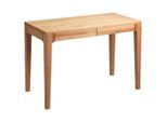 Boxxx Schreibtisch, Kernbuche, Holz, Kernbuche, massiv, 2 Schublade(n) Schubladen, rechteckig, eckig, 55x76x110 cm, Stauraum, Arbeitszimmer, Schreibtische, Bürotische