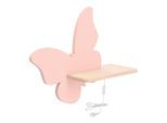 Möbelix , Pink , Holz, Metall, Holzwerkstoff , Eiche , Schmetterling , 12x29.5x40 cm , RoHS, Europäischer Sicherheitsstandard , Schnurschalter, einfach zu transportieren , Beleuchtung, Innenleuchten, Wandleuchten, Kinderzimmer Wandleuchten