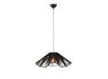 Markslöjd , Schwarz , Metall, Naturmaterialien , oval , 60x24x60 cm , CE , höhenverstellbar ,