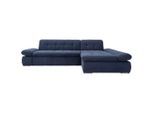 Mid.you , Dunkelblau , Textil , Uni , L-Form , 300x172 cm , Made in EU, FSC MIX , Rücken echt ,