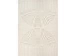 Möbelix , Creme , Textil , Uni , rechteckig , 160x220 cm , ISO 9001, Bsci, Oeko-Tex® Standard 100 , für Fußbodenheizung geeignet, in verschiedenen Größen erhältlich, pflegeleicht, leicht zusammenrollbar , Teppiche & Böden, Teppiche, Webteppiche