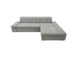 Mid.you , Grau , Textil , Uni , L-Form , 300x172 cm , Made in EU, FSC MIX , Rücken echt , Wohnzimmer, Sofas & Couches, Wohnlandschaften, Ecksofas