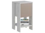 Livetastic , Beige , Holzwerkstoff , rechteckig , 30x55x30 cm , Stauraum, einfacher Aufbau ,