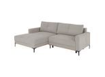 Ondega , Beige , Textil , Füllung: Schaumstoff , L-Form , 238x162 cm , Stoffauswahl ,
