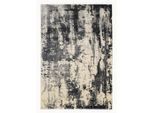 Musterring , Creme, Grau , Textil , rechteckig , 170x240 cm , in verschiedenen Größen erhältlich , Teppiche & Böden, Teppiche, Webteppiche, Flachwebteppiche