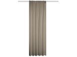 Möbelix , Beige , Textil , Uni , 270x245 cm , für Stange und Schiene geeignet, Lärmschutz, Wärmeschutz, mit Kombiband ,