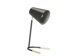 Playboy , Schwarz , Metall , Vintage , zylindrisch , 18x40x20 cm , Beleuchtung, Innenleuchten, Tischlampen, Tischlampen