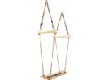 small foot Schaukel, Mehrfarbig, Holz, Metall, Kunststoff, 78x165x21 cm, EN 71, höhenverstellbar, Outdoor Spielzeug, Schaukeln