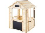Spielhaus PINOLINO "Knut, natur", natur, Spielhäuser, KinderB:116cm H:137,4cm T:101,6cm, Holz, Spielhaus, für Draußen, B:116cm H:137,4cm T:101,6cm
