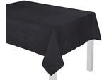 Tischdecke WIRTH "Lahnstein" Gr. 3, schwarz, B:130cm L:160cm, Polyester, Tischdecken, Tischdecke
