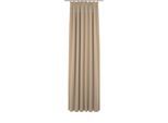 Vorhang WIRTH "Wiessee", beige (natur), B:150cm H:295cm, Baumwolle, Leinen, Modal, Gardinen, Vorhang, nach Maß