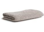 Badetuch MÖVE "Superwuschel", weiß (cashmere), B:80cm L:150cm, Walkfrottee, Baumwolle, Handtücher, Badetuch, Badetuch mit Bordüre, 100% Premium Cotton Baumwolle, einfarbig, weich