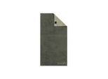Handtuch JOOP "Handtuch J Joop Contour 1er Pack", grün (oliv), B:50cm, Obermaterial: 100% Baumwolle CO., Handtücher