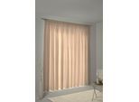 Vorhang WIRTH "Wiessee" Gr. 5, beige (naturfarben), B:150cm H:245cm, Jacquard, Baumwolle, Leinen, Modal, Gardinen, Vorhang