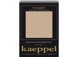 Spannbettlaken KAEPPEL "Single Jersey Mako Elasthan", grau (kiesel), L:200cm, Jersey-Elasthan, Obermaterial: 97% Baumwolle, 3% Elasthan, Bettlaken, Spannbettlaken, aus 97% Baumwolle und 3% Elasthan