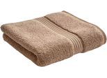 Handtücher CHRISTY "SUPREME", braun (mocha), B:50cm L:100cm, Walkfrottier, Obermaterial: 100% Baumwolle, Handtücher, Premium-Handtücher in Luxusqualität, 650g/m², 50x100cm, 2er Set