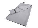 Sporthandtuch OTTO HOME "Elja Reisehandtuch, Strandhandtuch", grau, B:80cm L:180cm, Microfaser, Mikrofaser, Handtücher, auch als 2er Set erhältlich, schnelltrocknend & saugfähig, Mikrofaser
