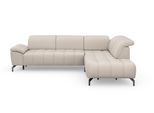 Ecksofa SIT & MORE "Cool L-Form", grau (elephant), B:272cm H:79cm T:220cm, Sofas, Ecksofa, wahlweise mit Kopfteilverstellung und Vorziehsitz motorisch