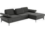 Ecksofa SIT & MORE "Morris L-Form, inkl. Sitztiefenverstellung", braun (schlamm), B:275cm H:82cm T:171cm, 95% Polyester 5% Polyamid, Sofas, Ecksofa, wahlweise mit Armteilverstellung, Bettfunktion & Bettkasten