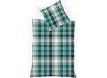 Bettwäsche FLEURESSE "Lech 3742", grün (forest), B/L: 200cm x 220cm, 1 Stk., 1 Stk., Flanell, B/L: 80cm x 80cm & 80cm x 80cm, 3 Stk., Flanell, Obermaterial: 100% Baumwolle, Bettwäsche, Bettwäsche, Edelflanell, Baumwolle, in Gr. 135x200, 155x220, 200x200cm