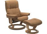 Relaxsessel STRESSLESS "Mayfair", braun (taupe paloma), B:79cm H:101cm T:73cm, Leder BATICK: BATICK ist ein leicht korrigiertes, durchgefärbtes und genarbtes Möbelleder, bei dem die meisten Unebenheiten und Spuren in der Regel entfernt wurden.;Leder PALOMA: PALOMA ist ein durchgefärbtes Semianilin-Möbelleder mit natürlicher Narbung.;ROHLEDER Stoff Q2 FARON: Ein fester zuverlässiger Bouclé mit eine