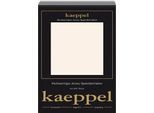 Spannbettlaken KAEPPEL "Single Jersey Mako Elasthan", beige (perlmutt), L:200cm, Jersey-Elasthan, Obermaterial: 97% Baumwolle, 3% Elasthan, Bettlaken, Spannbettlaken, aus 97% Baumwolle und 3% Elasthan