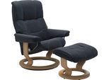 Relaxsessel STRESSLESS "Mayfair", blau (shadow blau paloma), B:88cm H:102cm T:77cm, Leder BATICK: BATICK ist ein leicht korrigiertes, durchgefärbtes und genarbtes Möbelleder, bei dem die meisten Unebenheiten und Spuren in der Regel entfernt wurden.;Leder PALOMA: PALOMA ist ein durchgefärbtes Semianilin-Möbelleder mit natürlicher Narbung.;ROHLEDER Stoff Q2 FARON: Ein fester zuverlässiger Bouclé mit