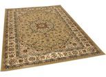 Teppich THEKO "Hamadan 359", braun (camel), B:133cm H:10mm L:190cm, Polypropylen, Teppiche, Teppich, Kurzflor, Orient-Optik, auch als Läufer