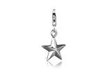 Charm-Einhänger NENALINA "Stern-Anhänger Star Party Astro 925 Silber", silber, Charms, Damen, ohne Stein, Silber 925 (Sterlingsilber)