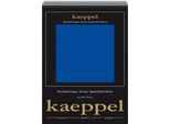 Spannbettlaken KAEPPEL "Single Jersey Mako Cotton", blau (royal), L:200cm, Jersey, Obermaterial: 100% Baumwolle, Bettlaken, Spannbettlaken, Bettlaken aus 100% Baumwolle
