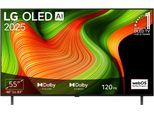 LG OLED-Fernseher "OLED55B59LA", Energieeffizienz: F (A-G), schwarz, 55, Fernseher, Topseller