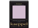 Spannbettlaken KAEPPEL "Single Jersey Mako Cotton", lila (flieder), L:200cm, Jersey, Obermaterial: 100% Baumwolle, Bettlaken, Spannbettlaken, Bettlaken aus 100% Baumwolle