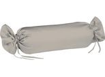 Kissenbezüge FLEURESSE "Colours", grau, B:15cm L:40cm, Interlock-Jersey, Obermaterial: 100% Baumwolle, Kissenbezüge, edler, bügelfreier Interlock-Jersey aus 100% Baumwolle