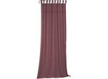 Vorhang WIRTH "Wiessee", rosa (altrosa), B:150cm H:265cm, Baumwolle, Leinen, Modal, Gardinen, Vorhang, nach Maß