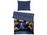 Jugendbettwäsche, Mehrfarbig, Textil, Cartoon, 140x200 cm, Oeko-Tex® Standard 100, atmungsaktiv, hautfreundlich, bügelleicht, schadstoffgeprüft, Heimtextilien, Bettwäsche & Leintücher, Kinderbettwäsche