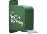 plum Bandagenspender QuickSoft mit 1 x Bandage, HxBxT 170 x 60 x 135 mm, Bandage blau