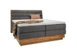 Boxspringbett Marissa in Graphitfarben ca. 160x200cm