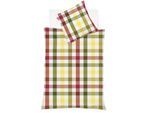 Bettwäsche FLEURESSE "Lech 3742", bunt (multicolor), B/L: 155cm x 200cm, 1 Stk., 1 Stk., Flanell, B/L: 80cm x 80cm, 2 Stk., Flanell, Obermaterial: 100% Baumwolle, Bettwäsche, Bettwäsche, Edelflanell, Baumwolle, in Gr. 135x200, 155x220, 200x200cm